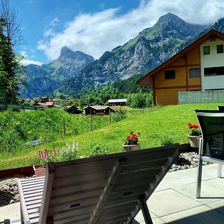 Bueelbad - Relax Holiday Apartment Kandersteg Luaran gambar