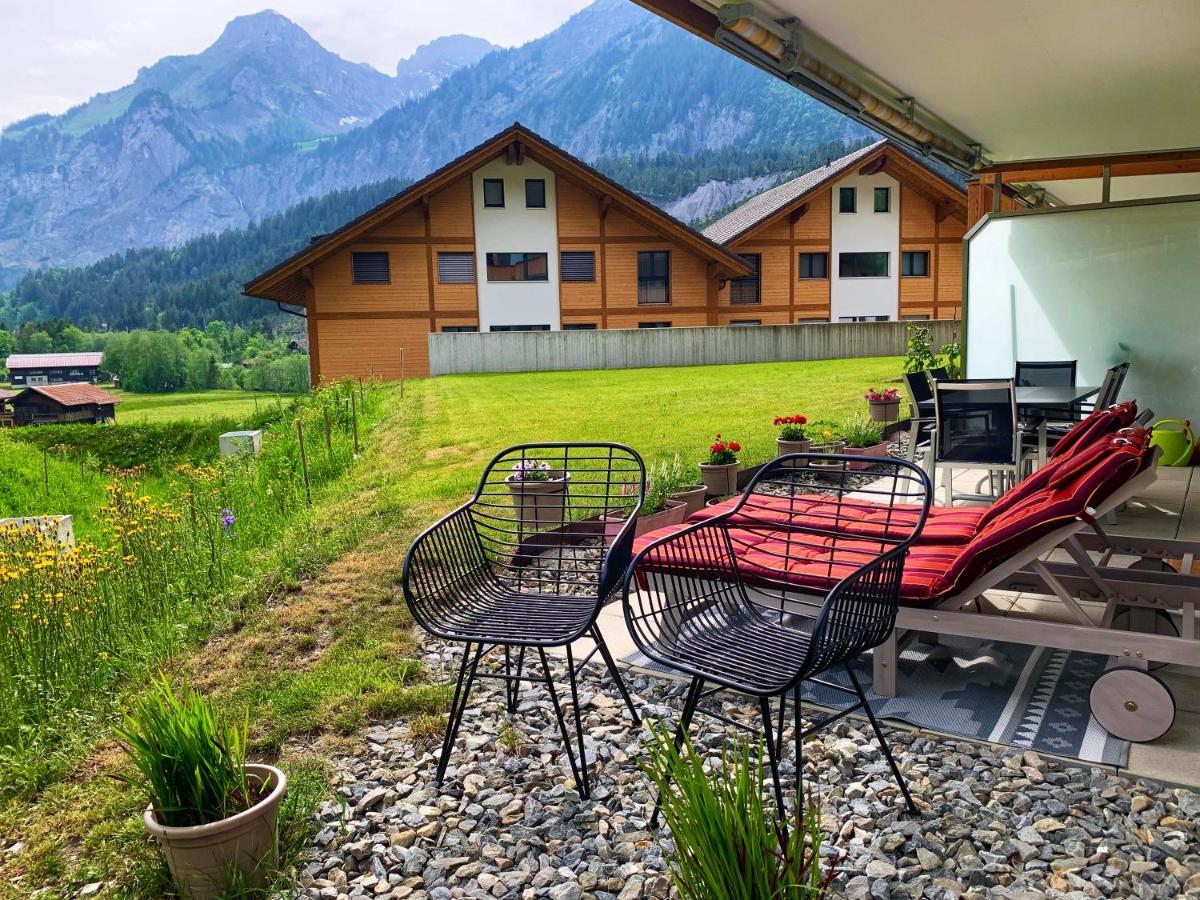 Bueelbad - Relax Holiday Apartment Kandersteg Luaran gambar