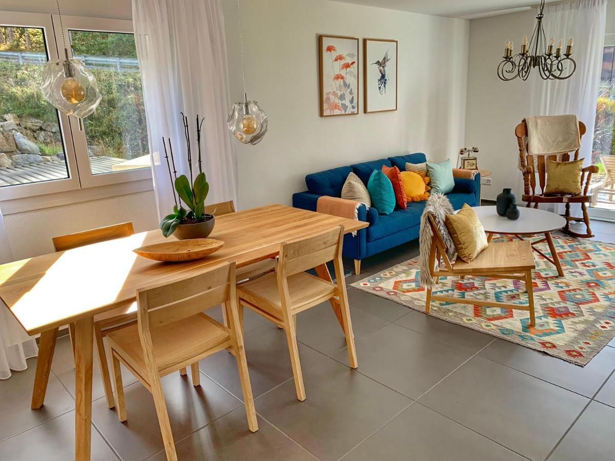 Bueelbad - Relax Holiday Apartment Kandersteg Luaran gambar