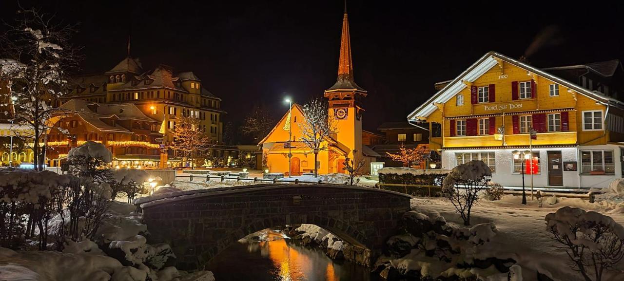 Bueelbad - Relax Holiday Apartment Kandersteg Luaran gambar