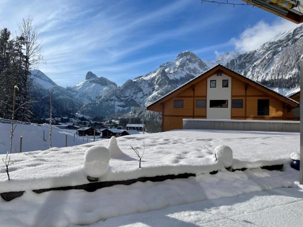 Bueelbad - Relax Holiday Apartment Kandersteg Luaran gambar