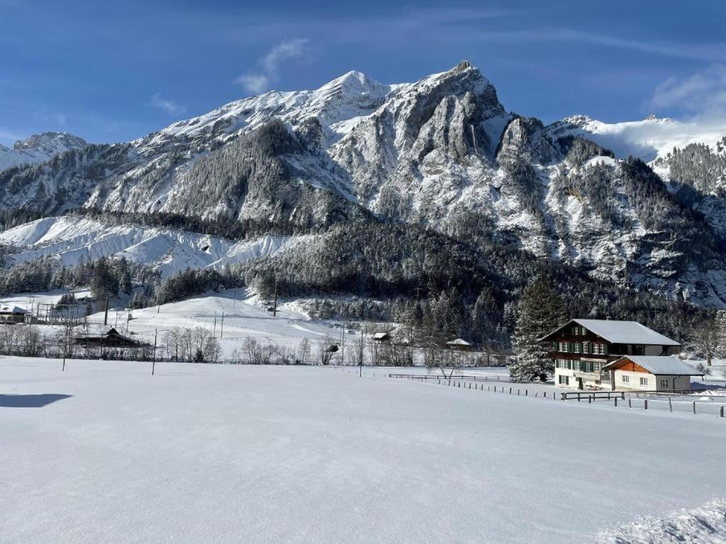 Bueelbad - Relax Holiday Apartment Kandersteg Luaran gambar