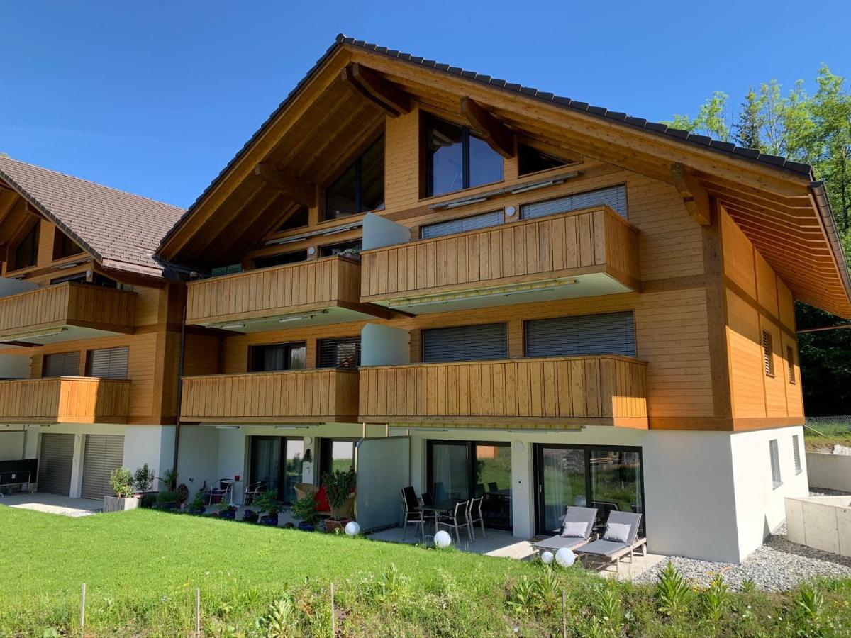 Bueelbad - Relax Holiday Apartment Kandersteg Luaran gambar