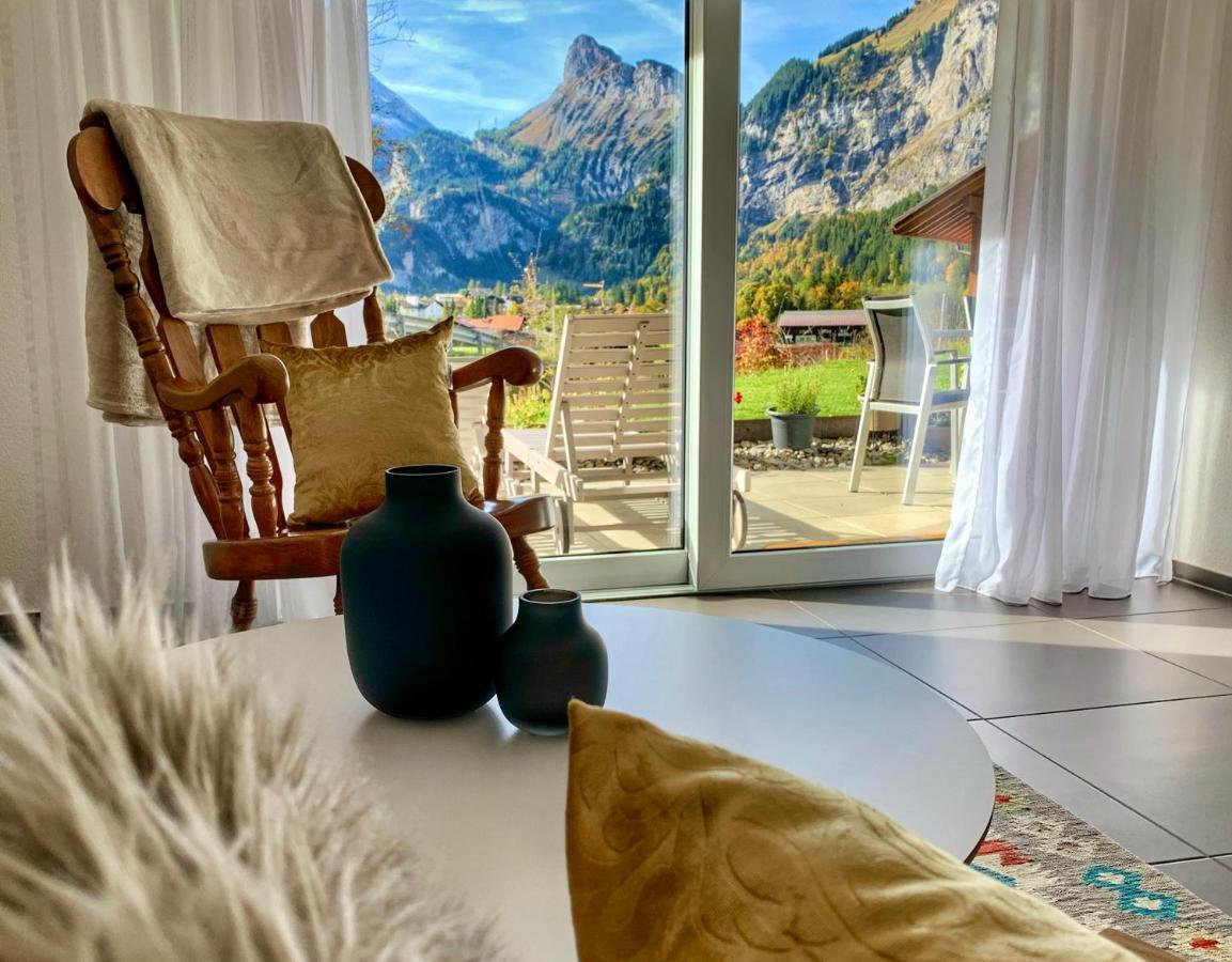 Bueelbad - Relax Holiday Apartment Kandersteg Luaran gambar
